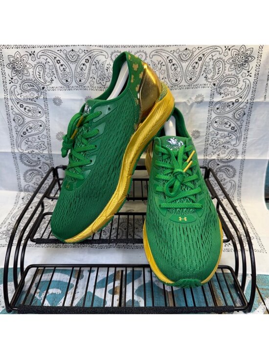 Under Armour HOVR Sonic 3 Team \'Notre Dame Fighting Irish\' Mens Sz 8.5 Rare main image 10
